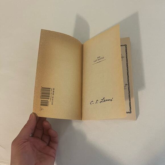 5/$25 The Last Battle The Chronicles of Narnia CS Lewis - Picture 4 of 6